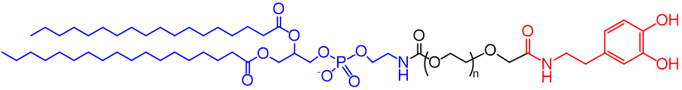 DSPE-PEG-Dopamine DSPE-PEG-DA 磷脂-聚乙二醇-多巴胺